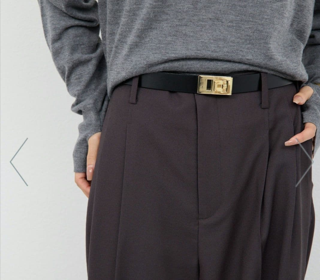 新品未使用　ガリャルダガランテ　スクエアバックルベルト