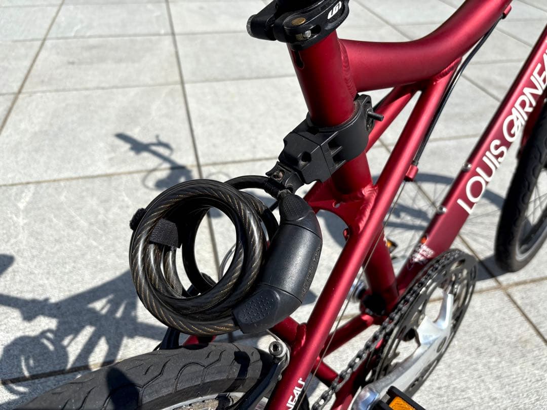 【引取限定】ルイガノ MV2 ミニベロ LOUIS GARNEAU マットレッド