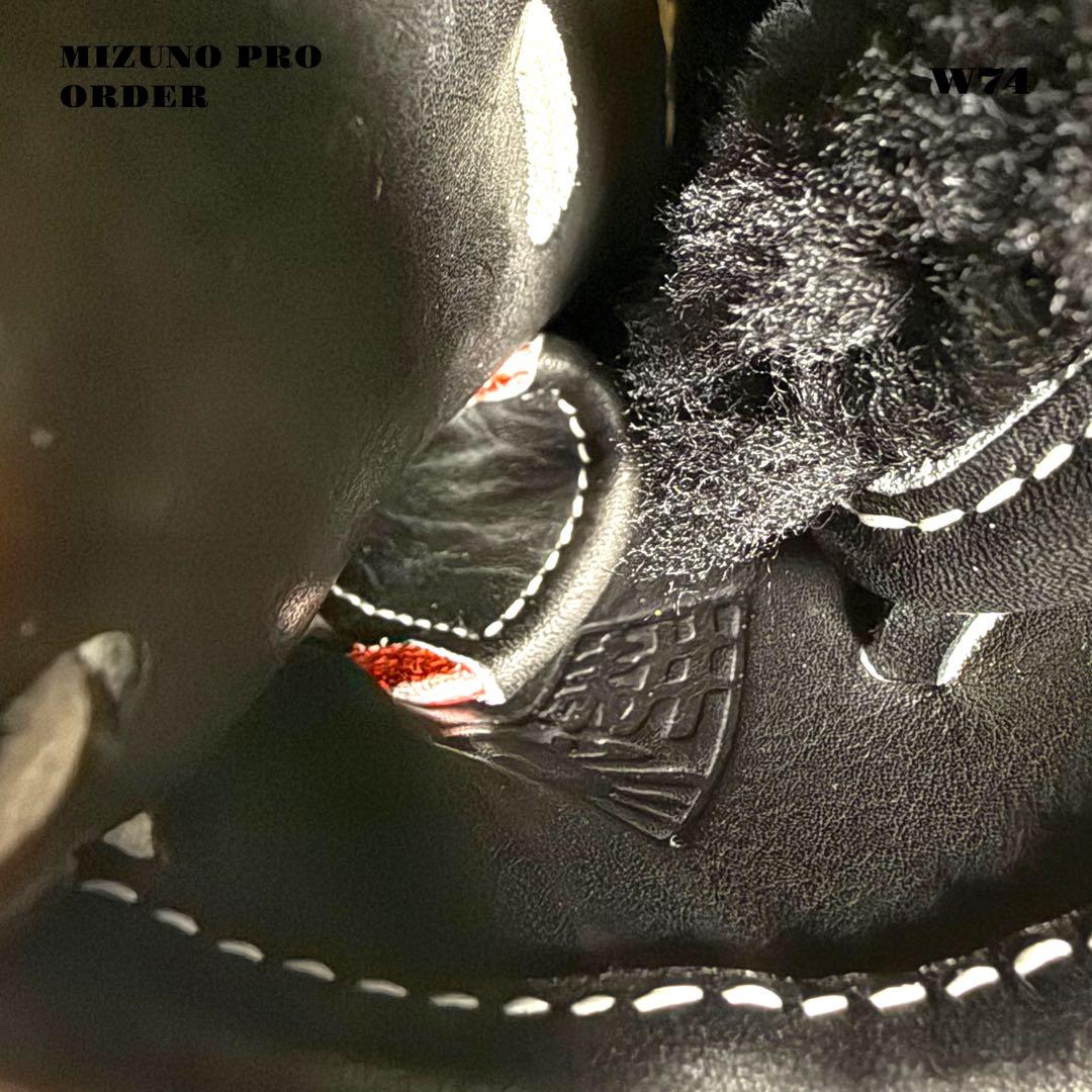 ★限定出品★ MIZUNOPRO ミズノプロ グローブ グラブ レッド ブラック