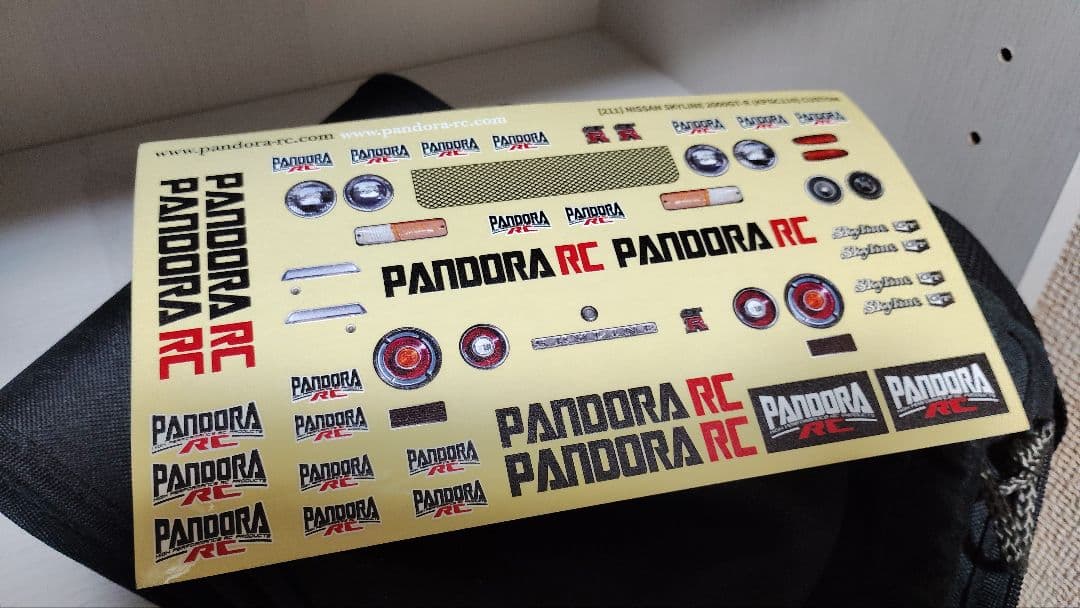 パンドラRC 日産 スカイライン 2000GT-R ケンメリ 塗装済みボディ