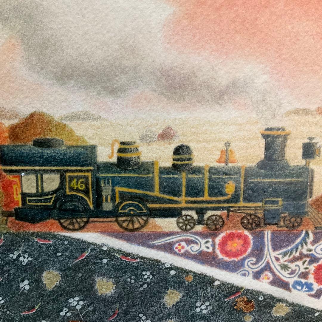 絵画・額縁・版画・渡辺美香子・夢の中へ・可愛い・お洒落・美術品・インテリア・雑貨