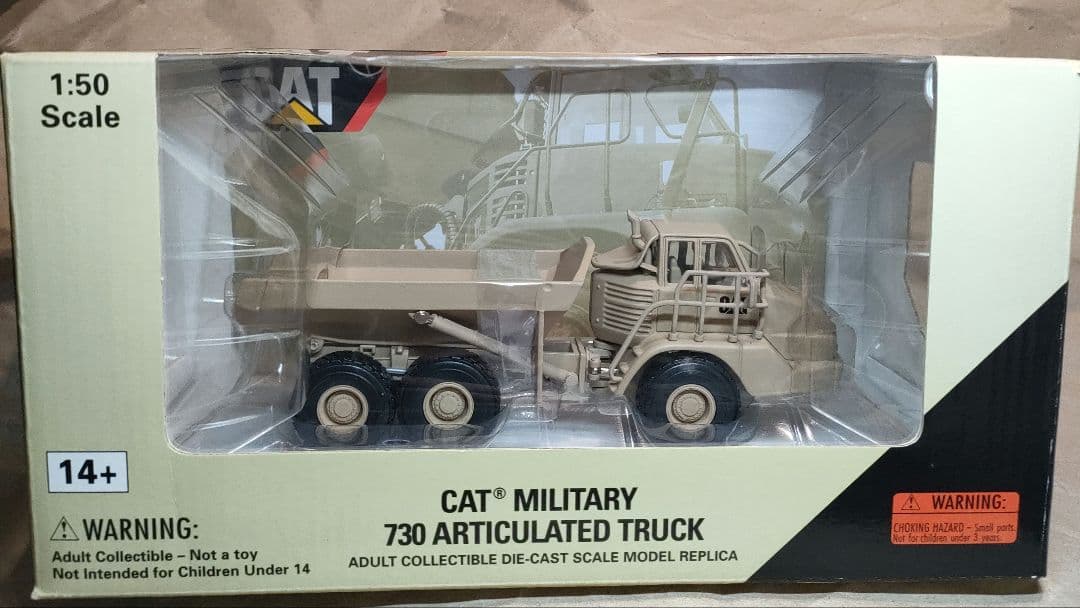 自動車 CAT MILITARY 730 ARTICULATED TRUCK 1:50