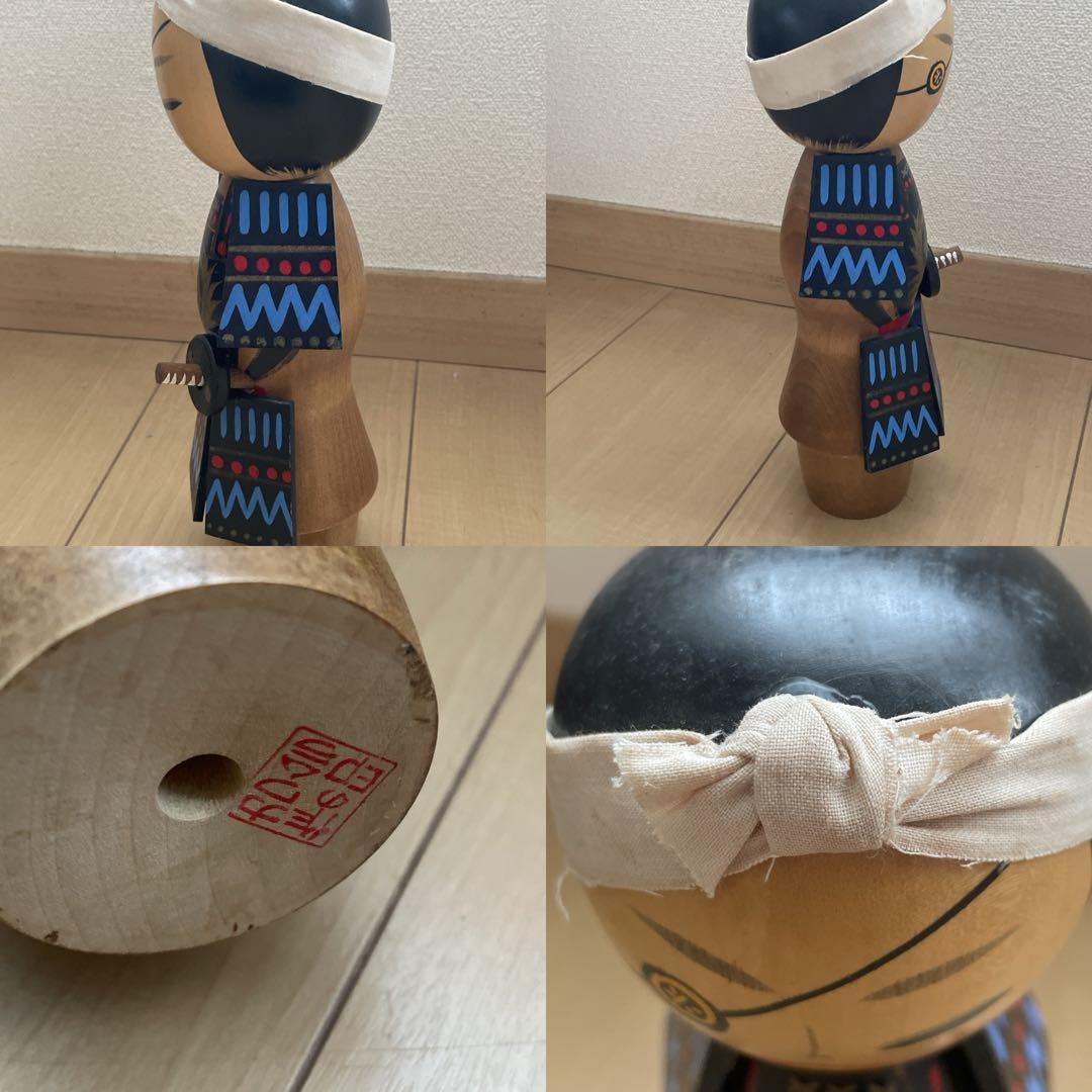 こけし6体　宮下はじめ　カワムラ工芸社