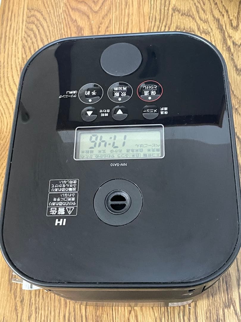 【使用回数少なめ】 象印 STAN. NW-SA10-BA IH炊飯器 5.5合