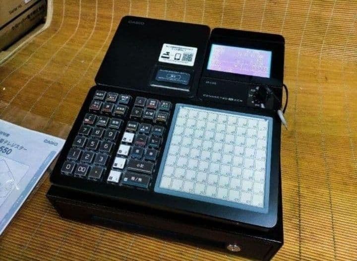 カシオレジスター　SR-CS550　1724444