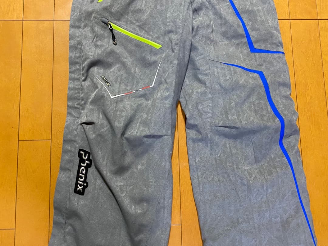 PHENIX フェニックス スキーパンツ シルバー Lサイズ ユーズド 美品