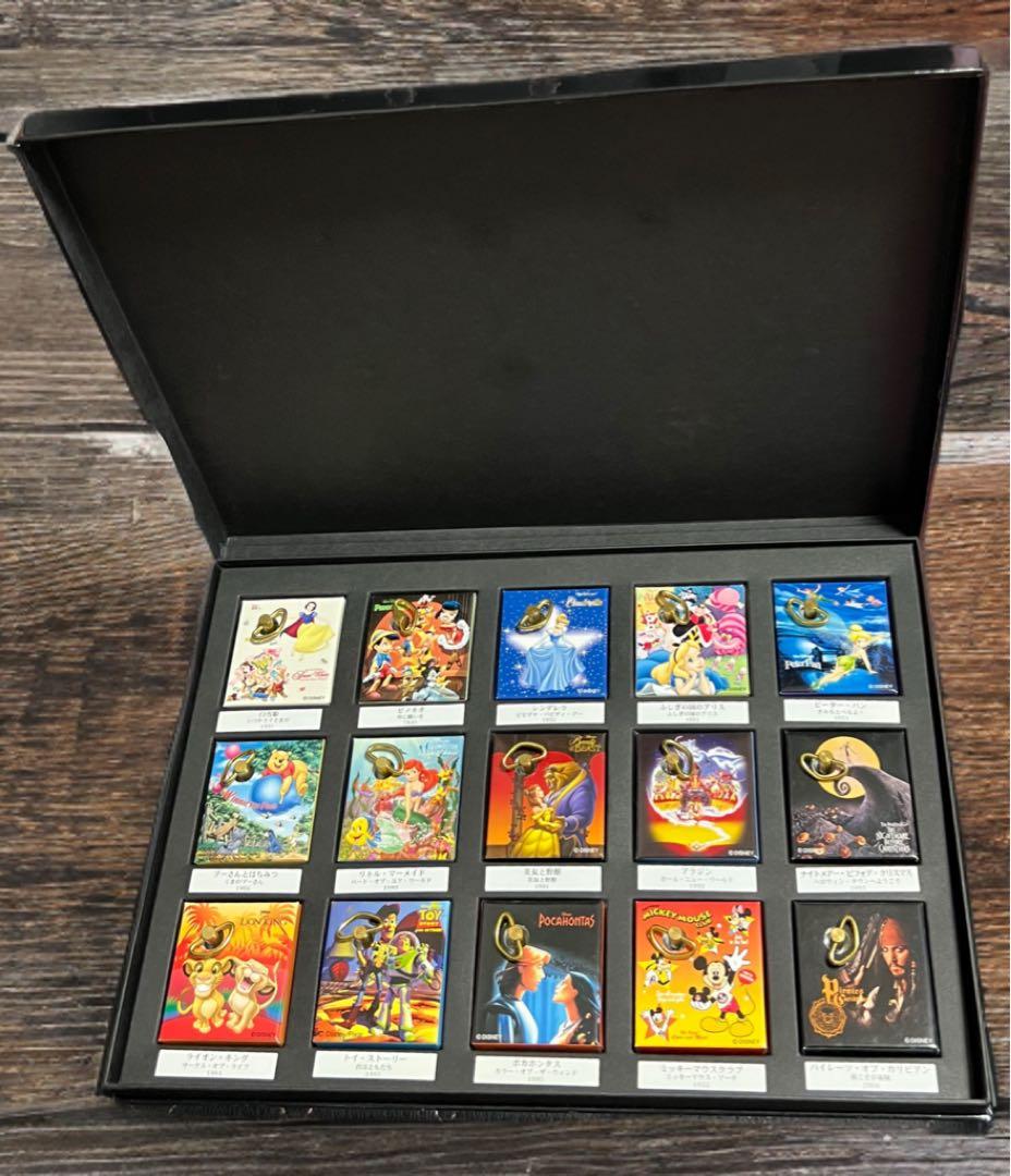 Disney store 15周年 ミニオルゴール 15個セット