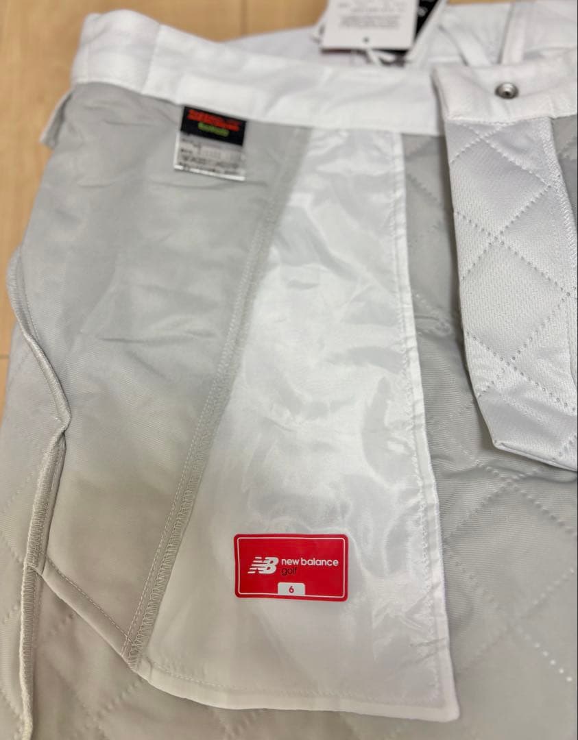 【新品】New Balance (暖パン)ゴルフパンツ スリムフィット ホワイト