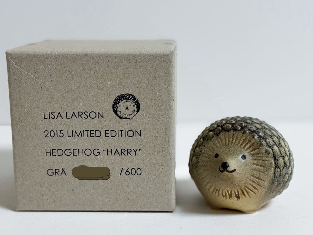リサラーソン 600体限定 ハリネズミ ハリー 2015年　レア