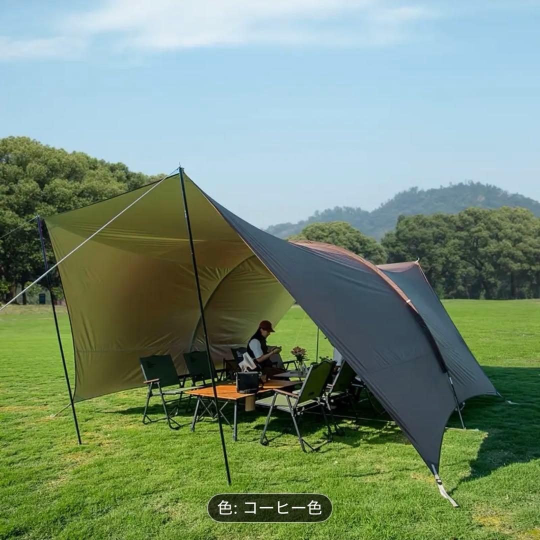 ビシンナ　タープ　アウトドアシェルターシェードエクステンデッドテント