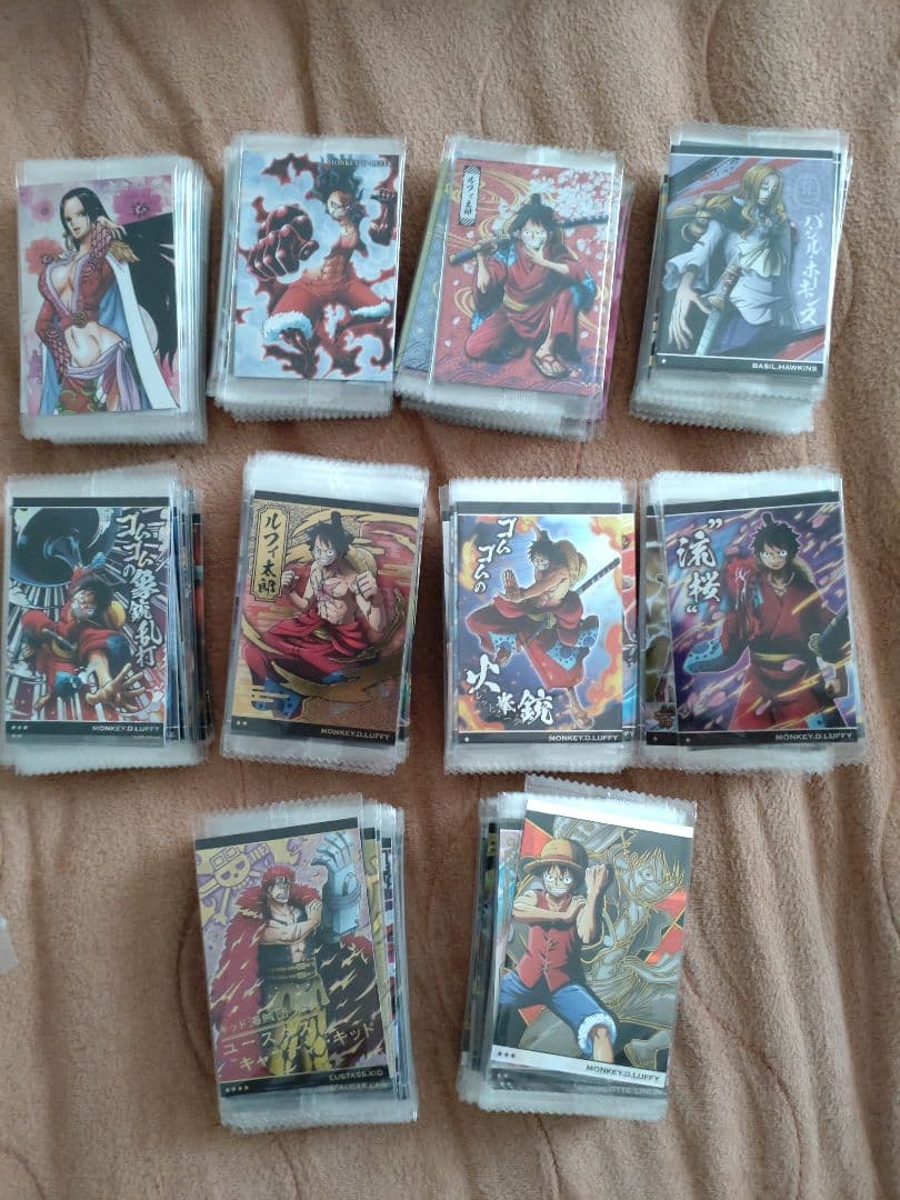 ワンピース　ウエハースカード　第1弾~第10弾 フルコンプセット　未開封