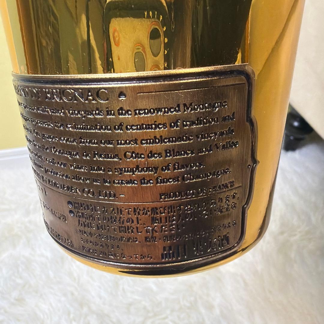 【美品】【未開封】アルマンドゴールドシャンパン 750ml 専用ケース付き