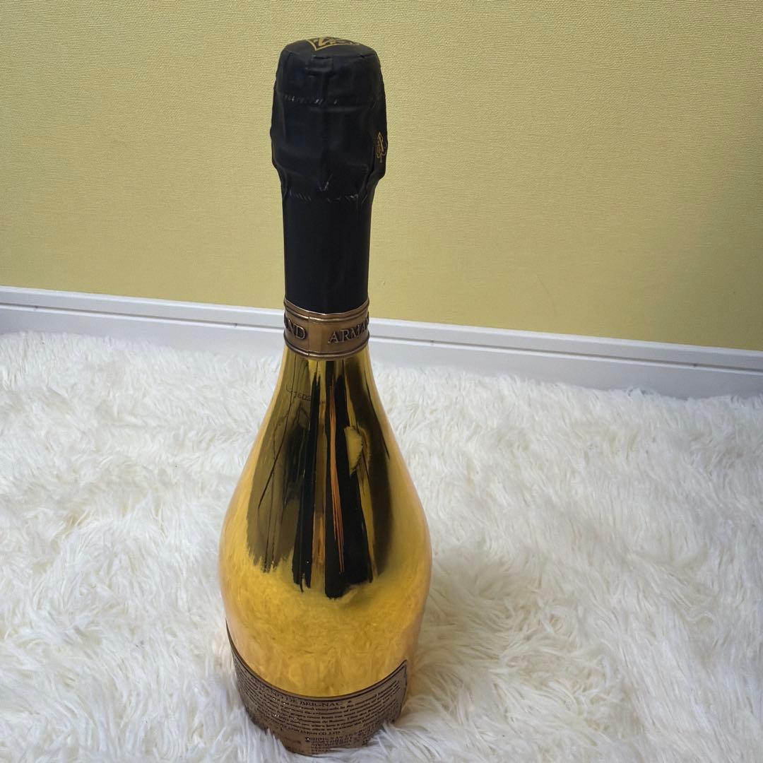 【美品】【未開封】アルマンドゴールドシャンパン 750ml 専用ケース付き