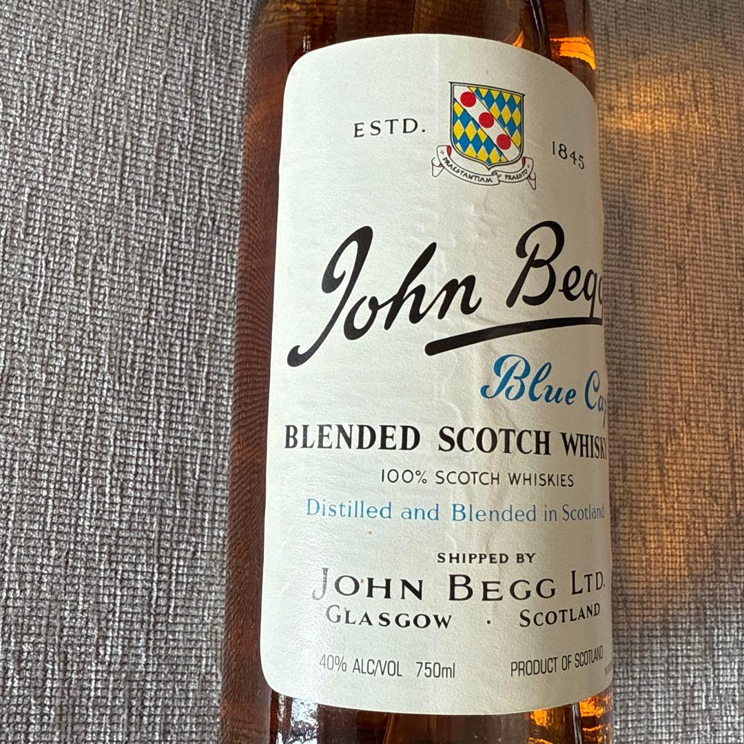 John Begg Blue Cap ブレンデッドスコッチウイスキー 750ml