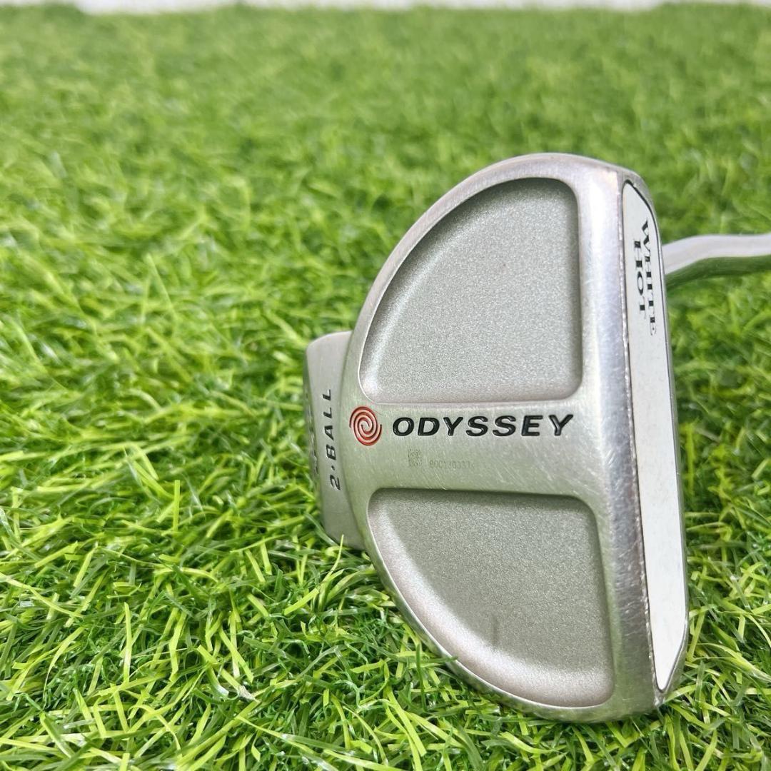 レフティ 左 ODYSSEY オデッセイ WHITE HOT 2BALL パター