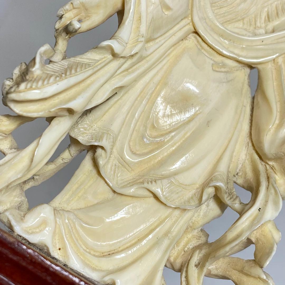 極上　天女　置物　h13.5cm/123g 東K8-0111☆2F タエチ