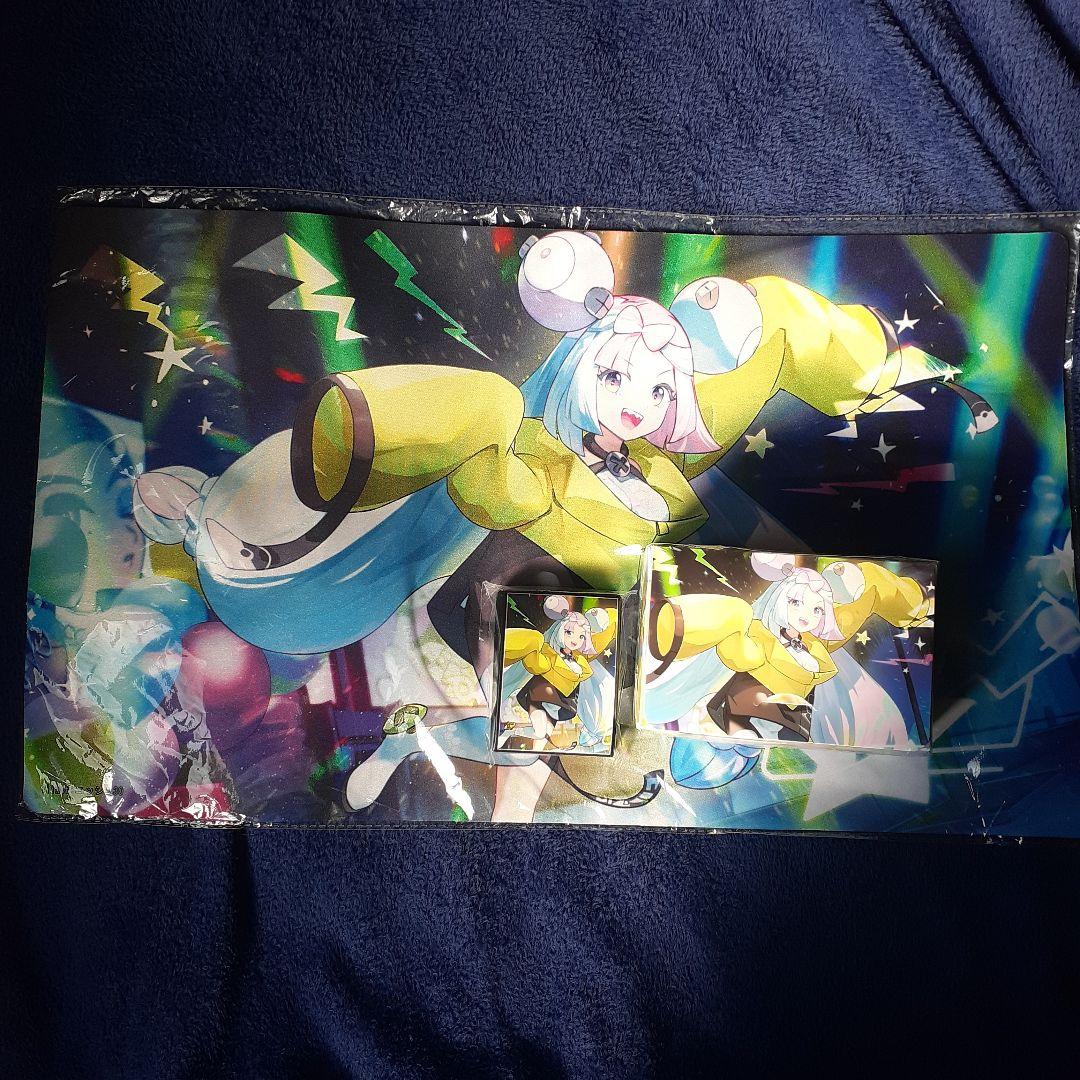 【セット】ナンジャモ　ポケカ　ポケモンカード　スリーブとプレイマットセット