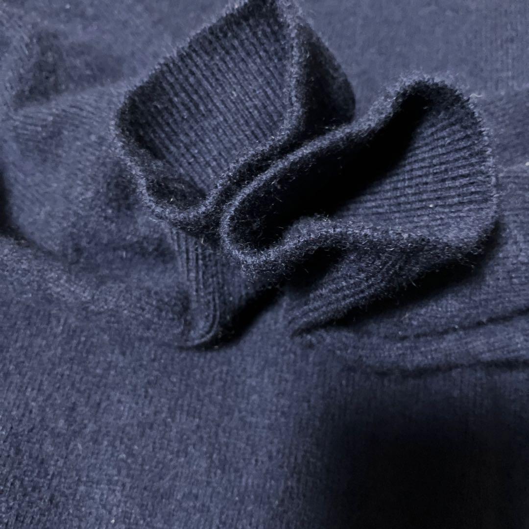 レア　柏レイソル　カシミヤ100 ニット　L セーター　ネイビー