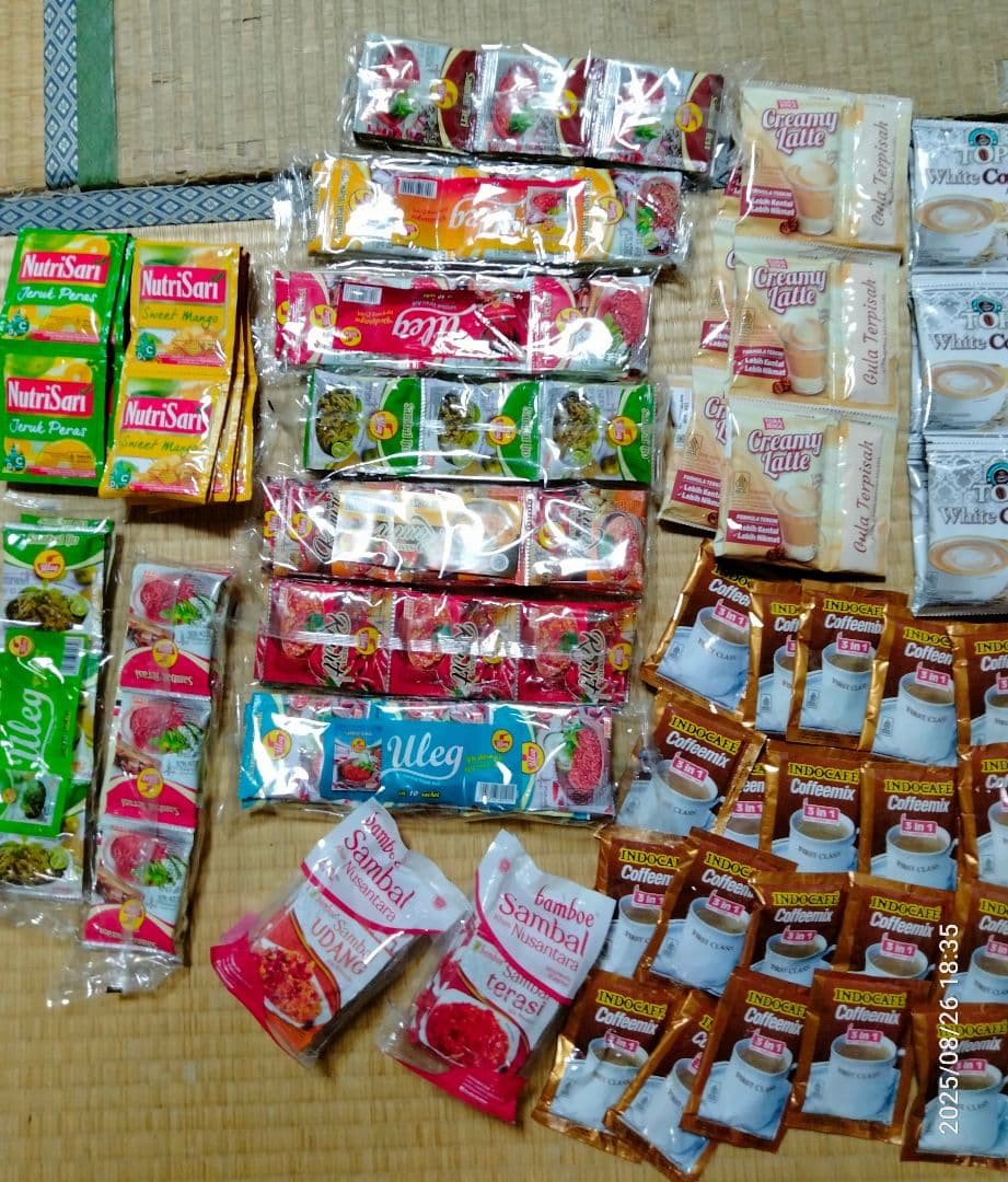 インドネシアのサンバル- Nutrisari- インドネシアインスタントコーヒー