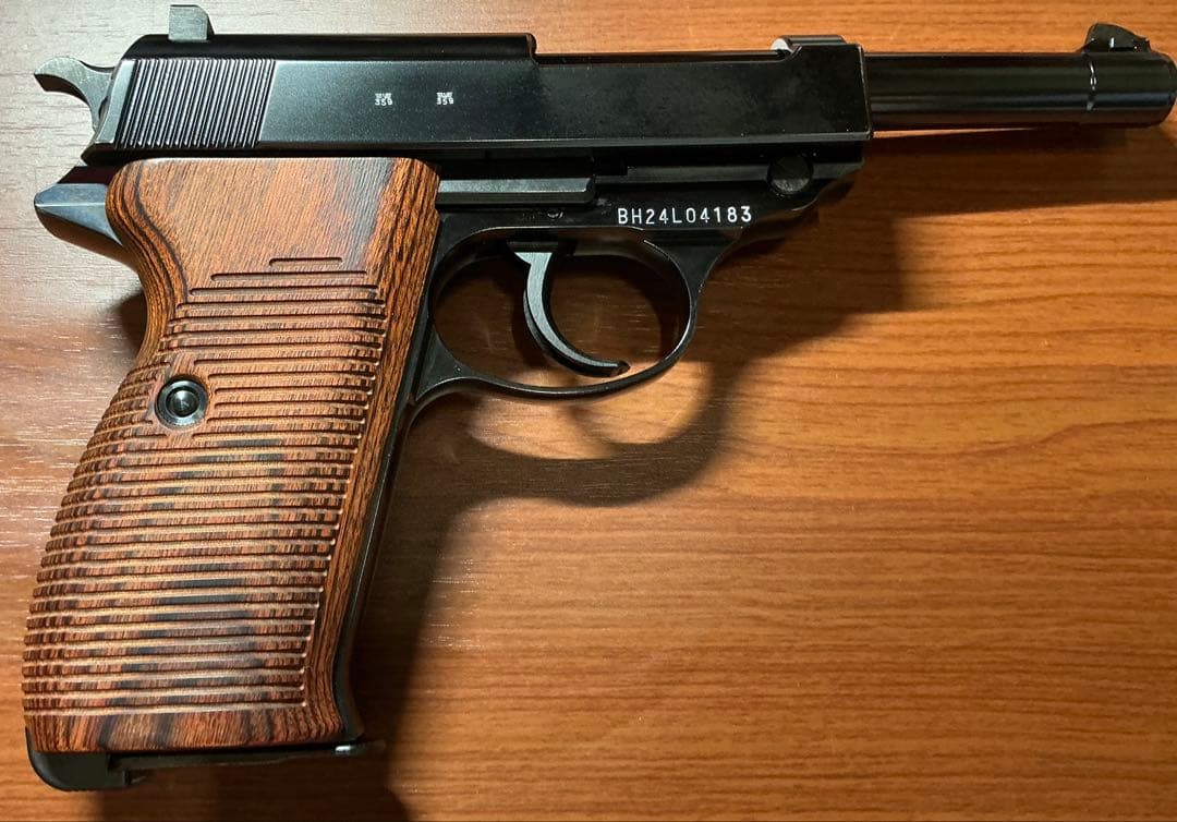 マルゼンP38 ガスブローバック ブラックメタル　ac40