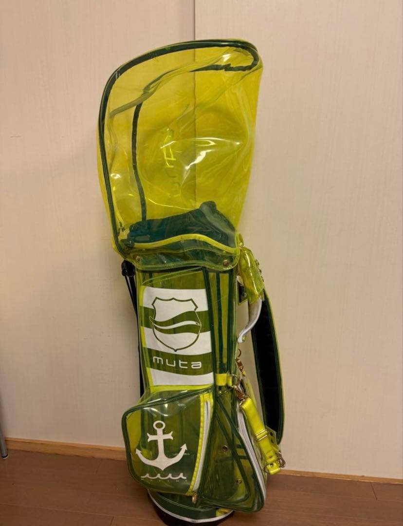 Muta 希少ネオンイエロー　キャディバッグ