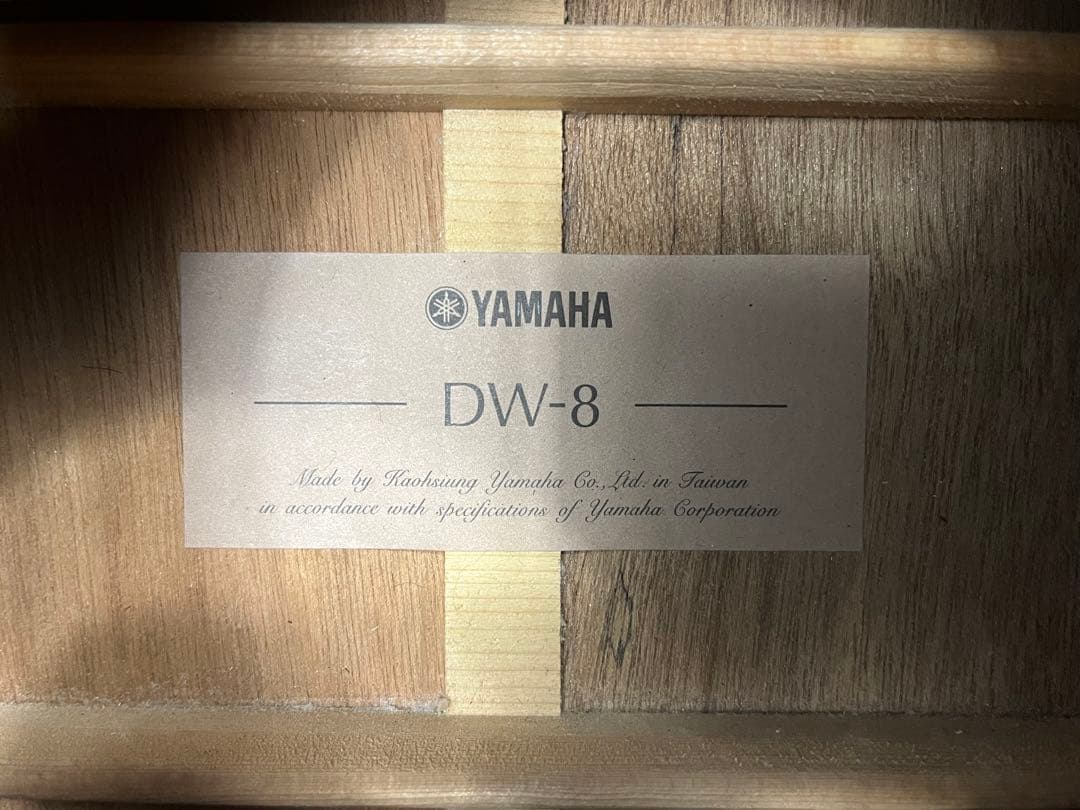YAMAHA アコースティックギター DW-8