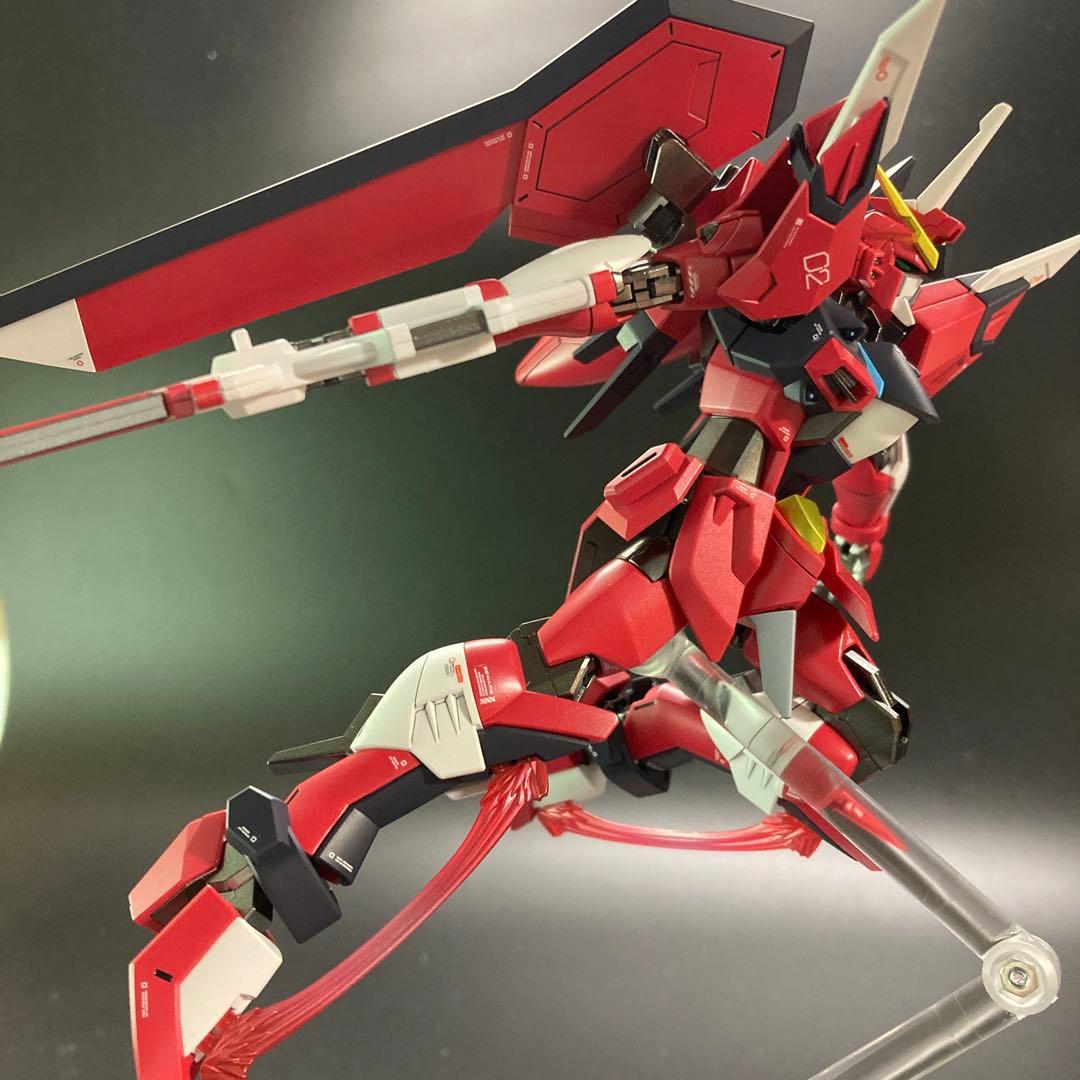 HGCE イモータルジャスティス　塗装済み完成品ガンプラ