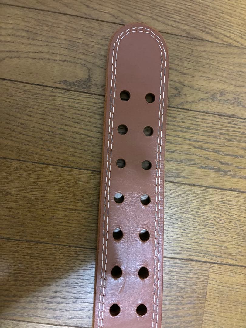 ゴールドジム プロレザーベルト Ｌサイズ