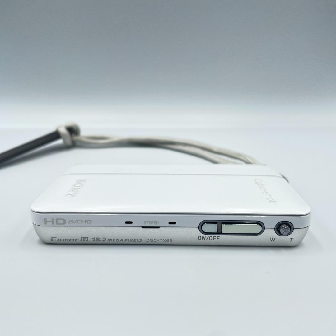 【ほぼ未使用・転送特典無料有】SONY Cyber-shot DSC-TX66