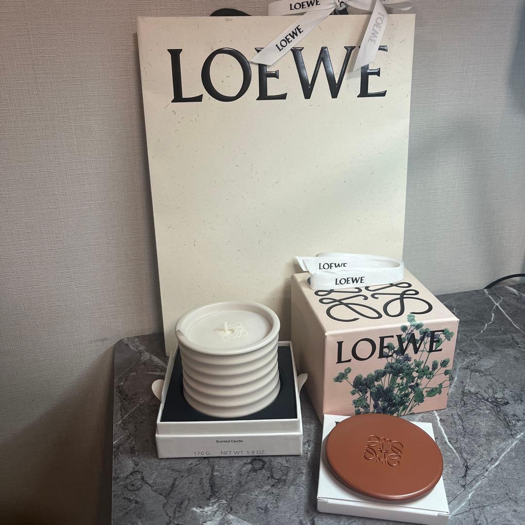 LOEWE キャンドル 小 ショッパー&リッド付