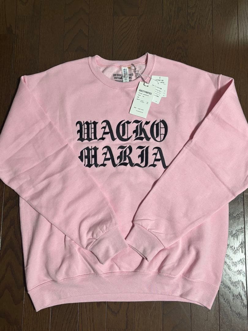 ワコマリア スウェットピンク