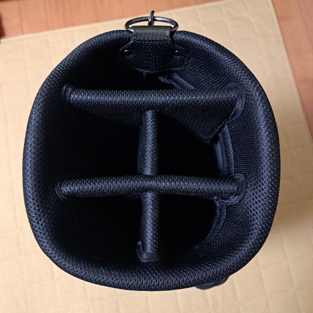 エピキュールキャディバッグ。フード付き、新品ネームプレート付き、9インチ。美品！