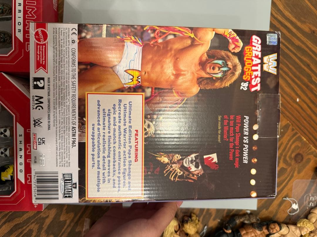 WWE Ultimate Warrior & Papa Shango フィギュア