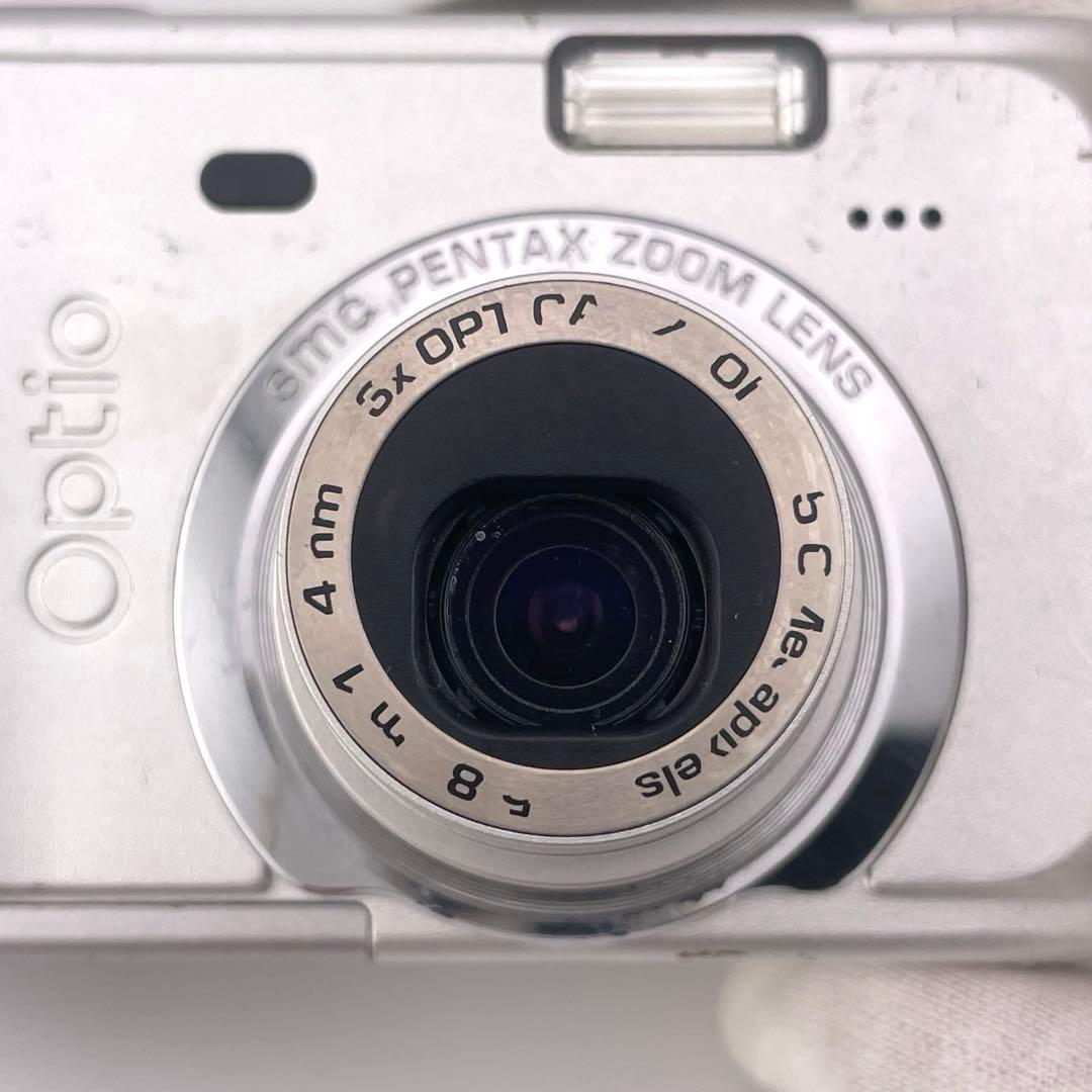 乾電池式/実写美⭕️【動作確認済】　PENTAX Optio S55
