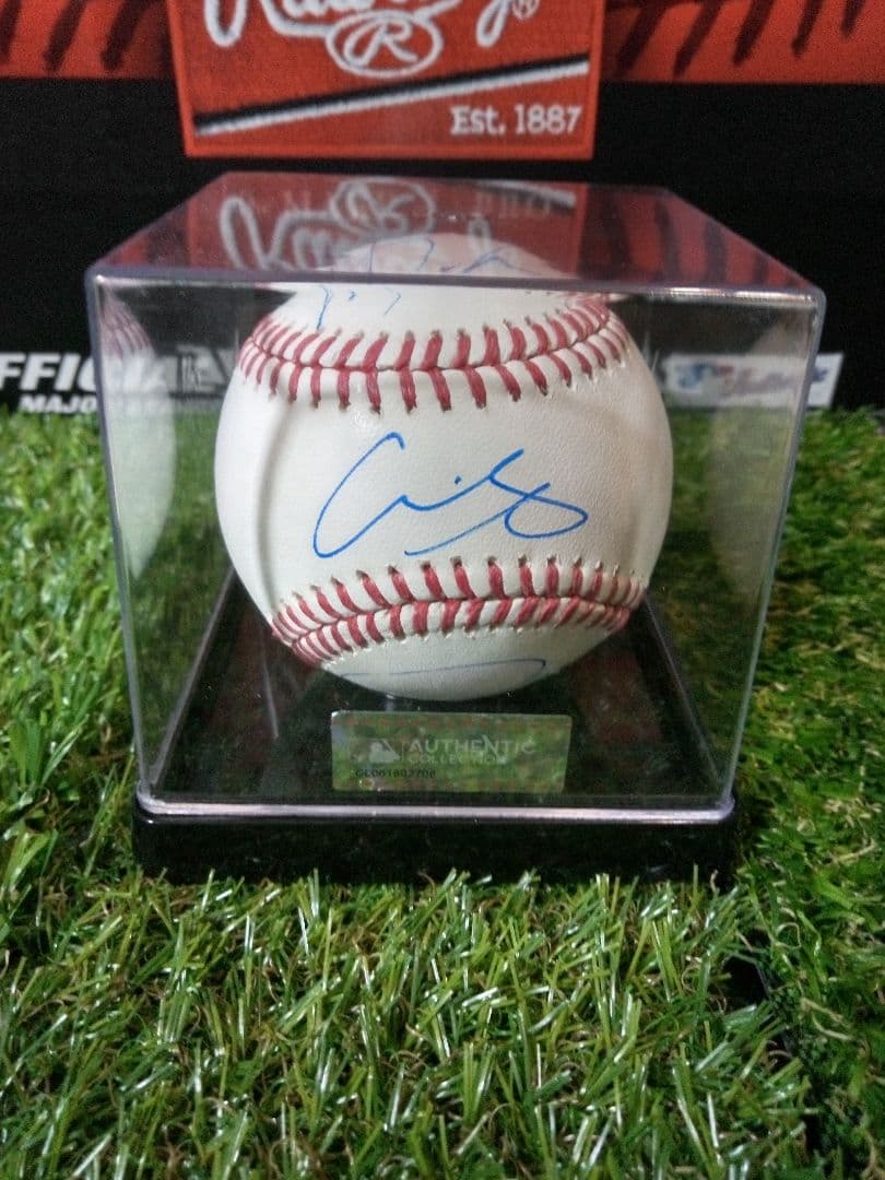MLB公式球 大谷翔平 山本由伸 佐々木朗希 直筆サインボール ケース付き