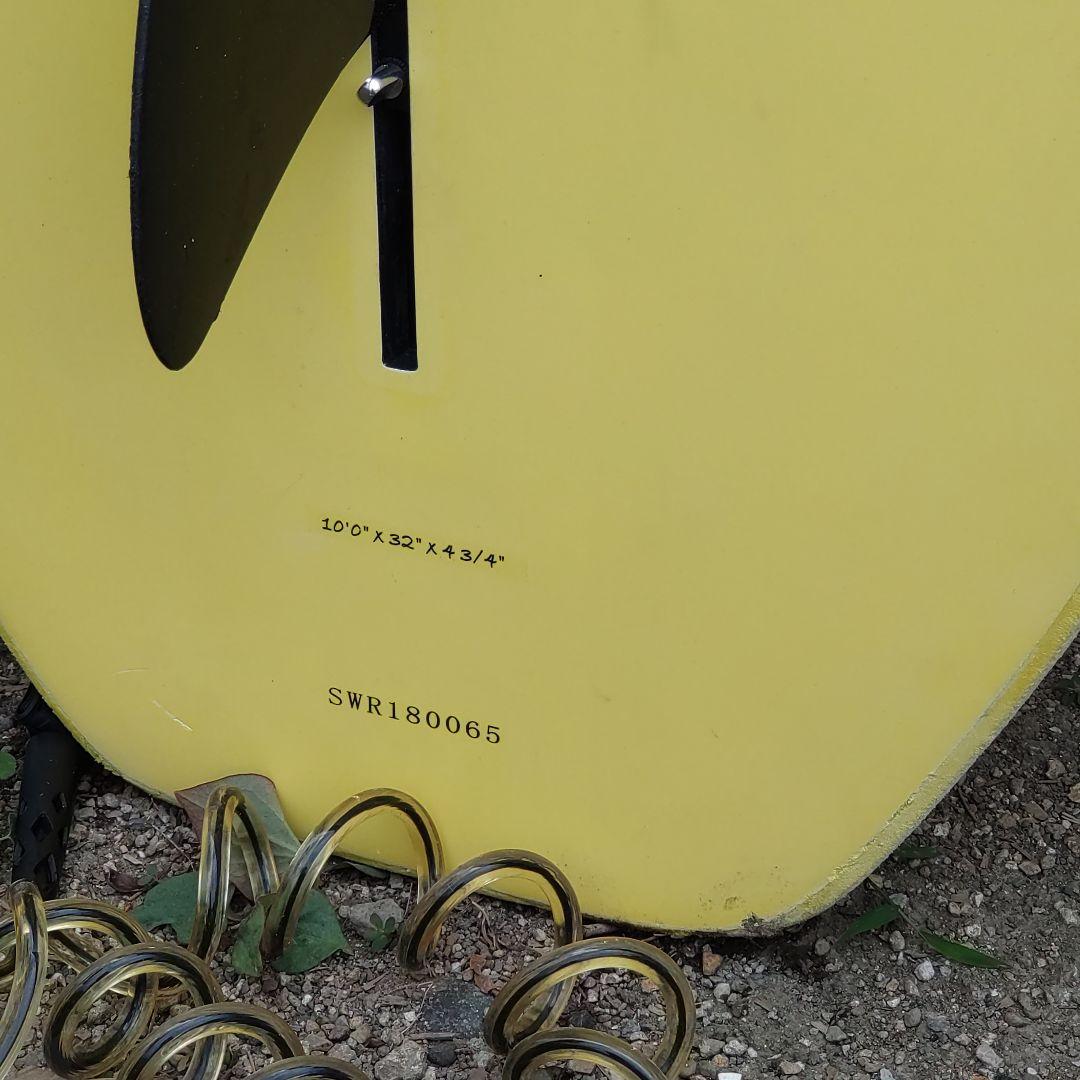 【2個セット SUPボード】SAWARNA 中古品 セーフティコード、フィン付