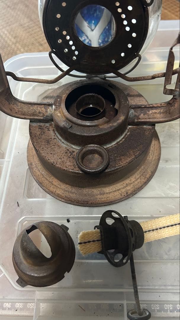 希少で大変古いランタン MIKADO300 使用可能