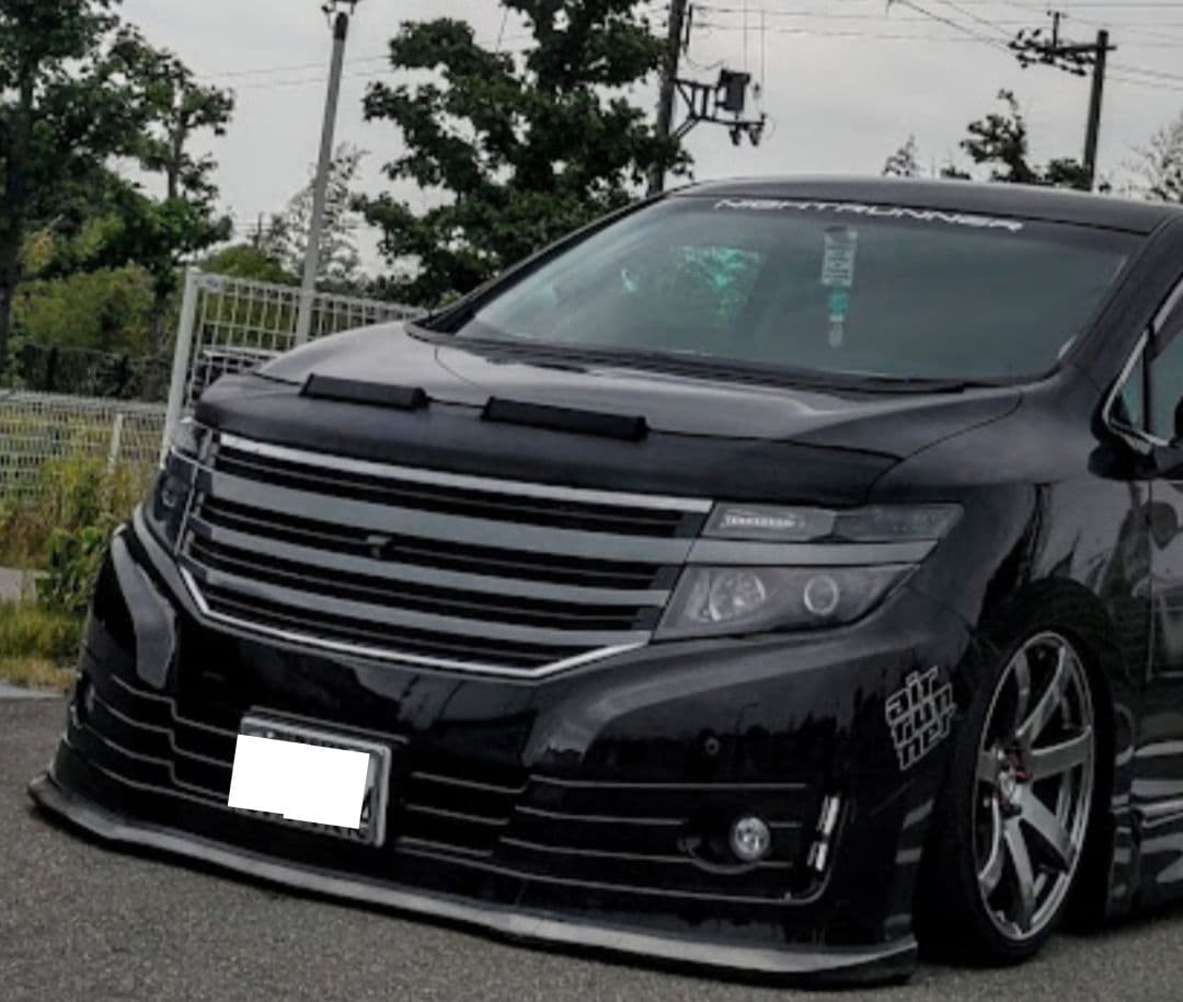 ノーズブラ　E52エルグランド　LEXUS　RX350 コルガンカスタム