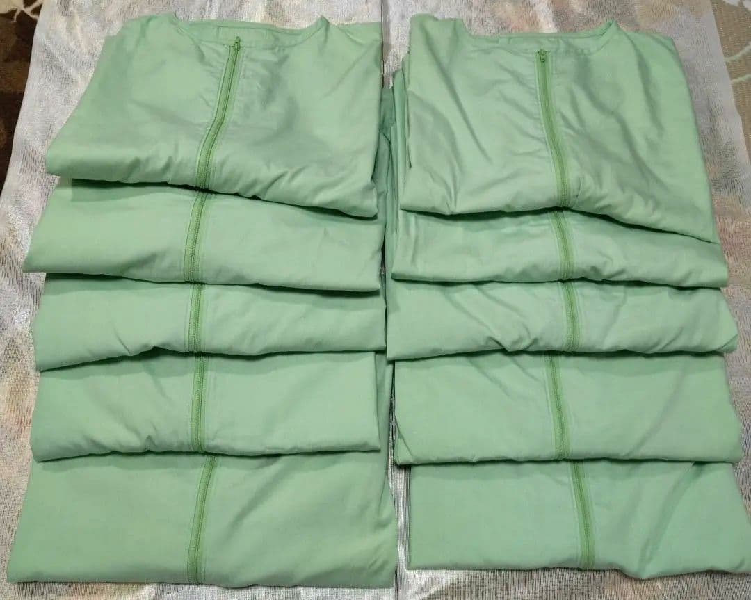 カイロプラクティック用患者着 １０着グリーン