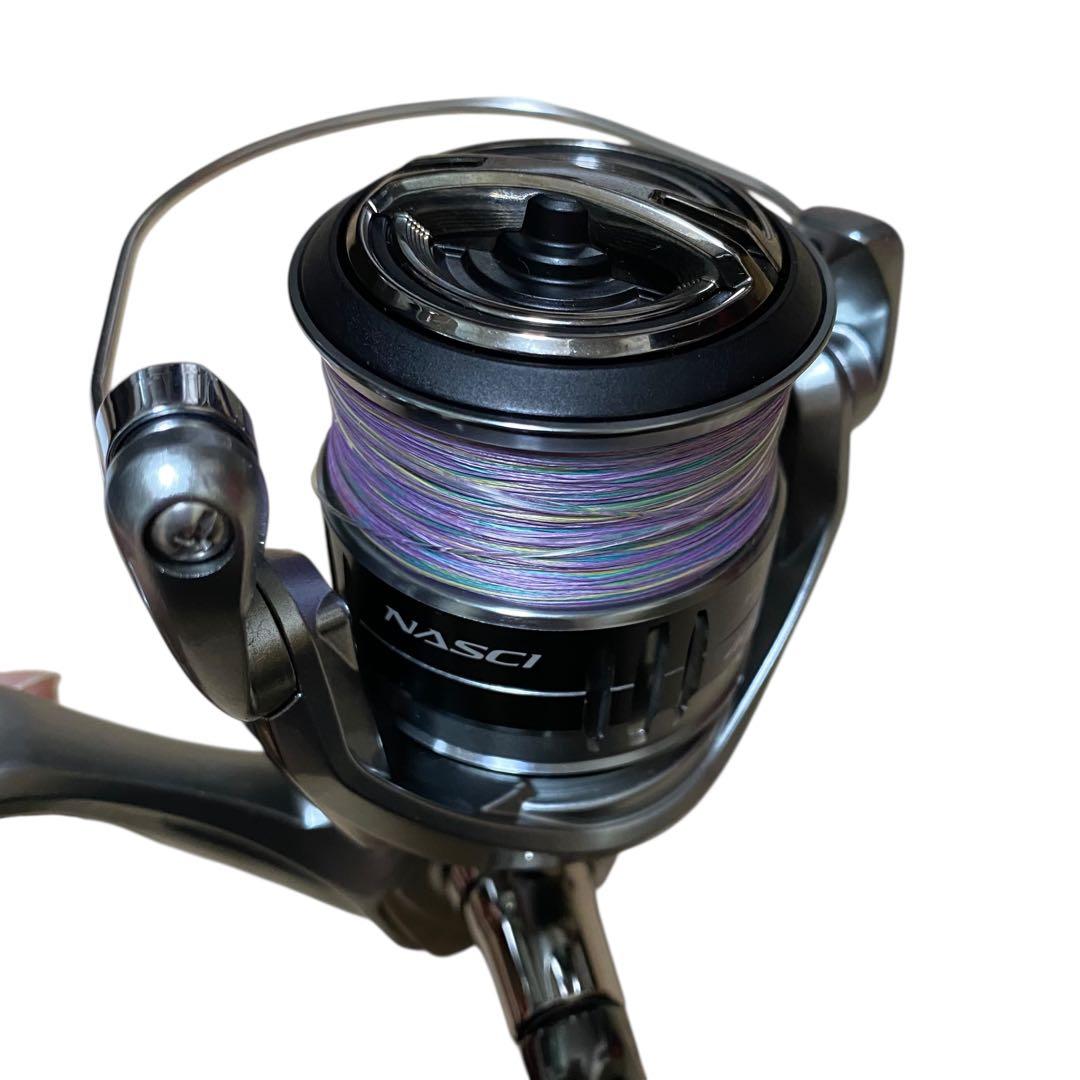 【美品】SHIMANO NASCI 4000XG リール　ゴメクサスハンドル
