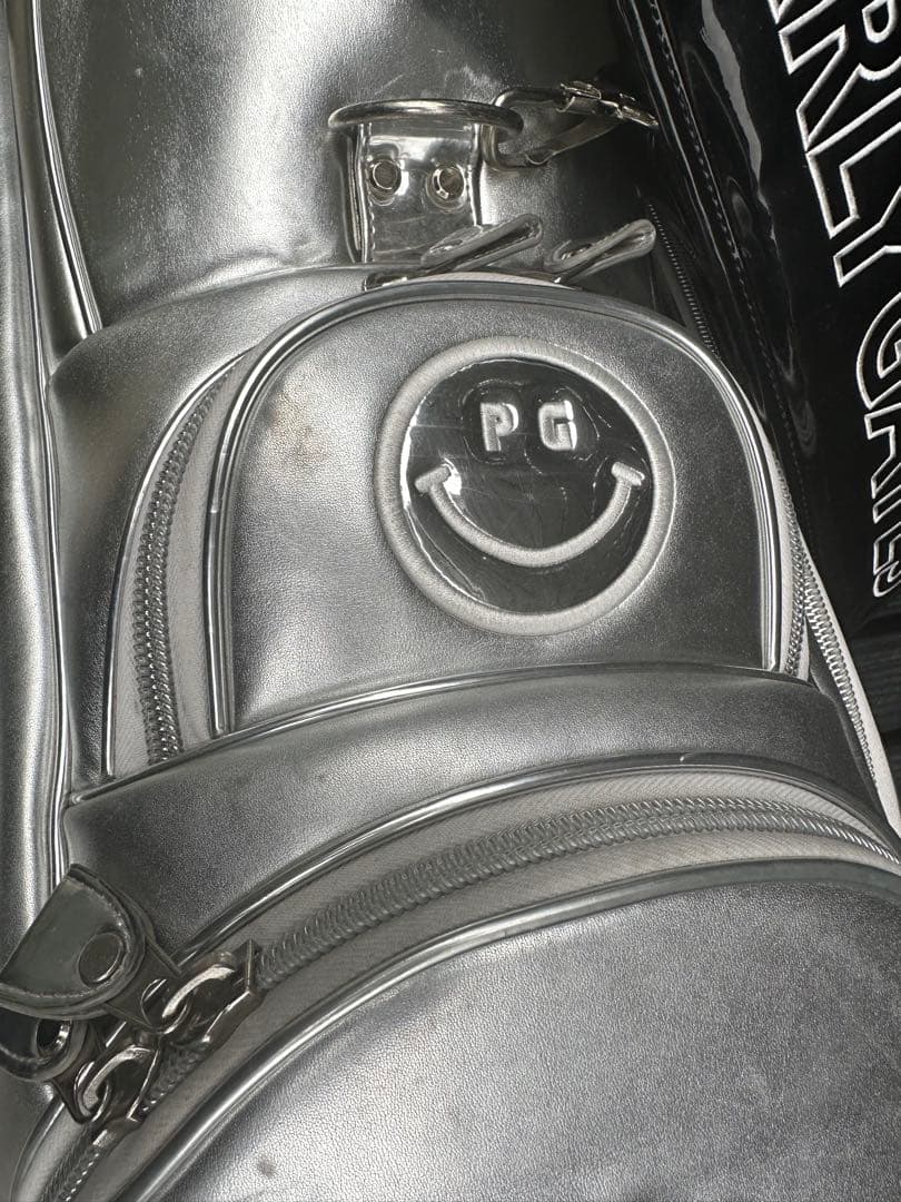 パーリーゲイツ　キャディバッグ限定品　希少シルバー