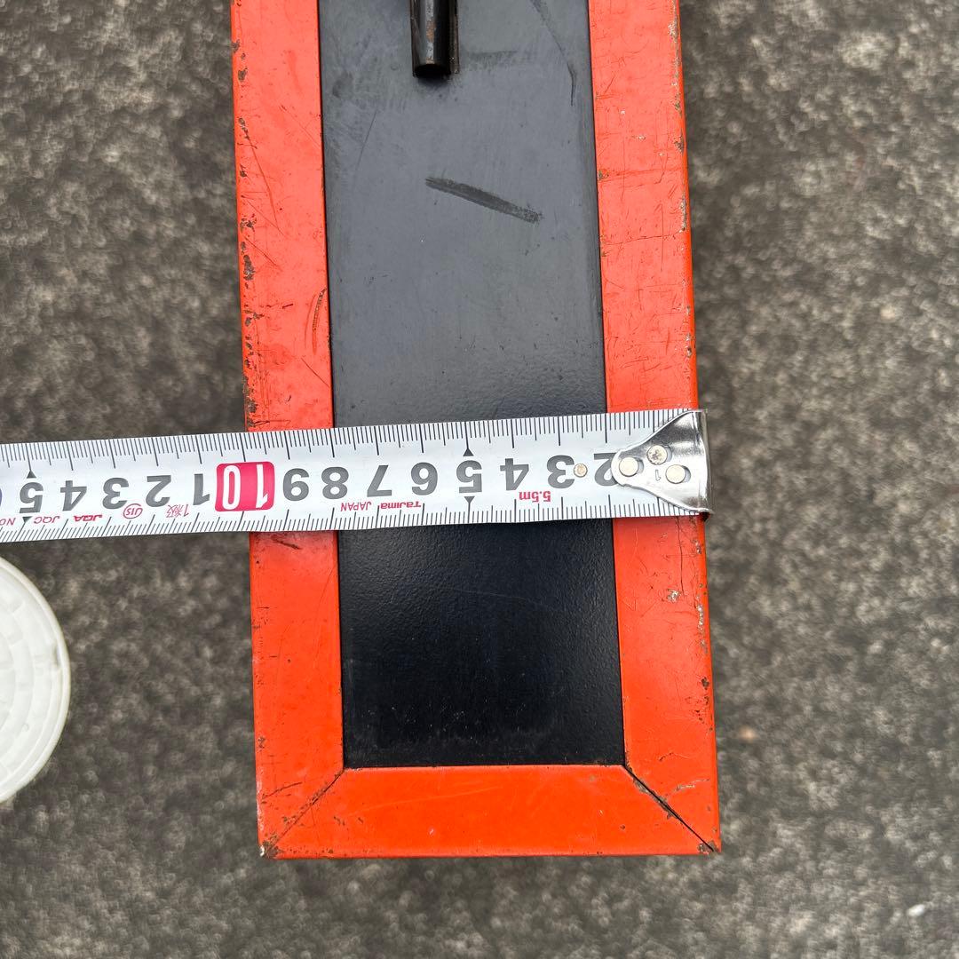 【値下げ】赤いスチール2段式グリル　BBQ バーベキュー