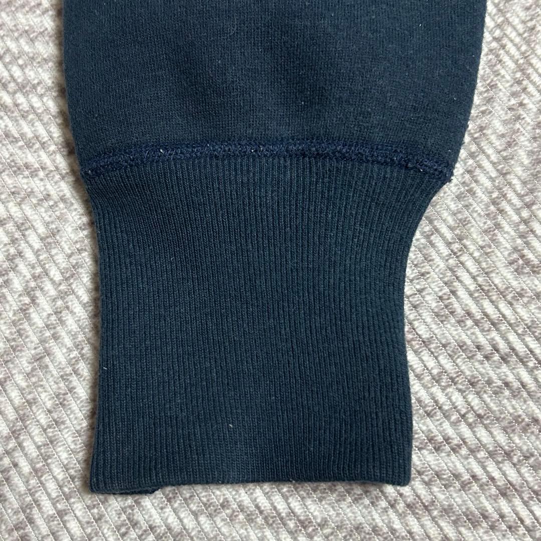 【希少】90sChampion ネイビー スウェット 日本製 両V