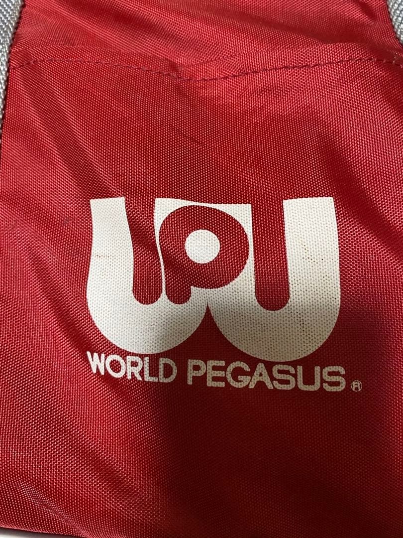 ワッペ　旧型　ワールドペガサス　スクバ　赤