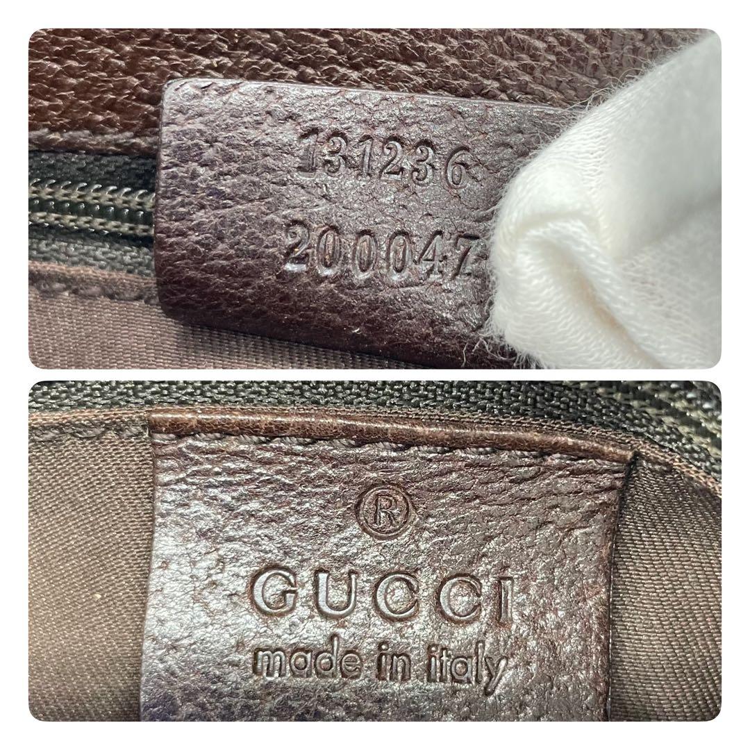GUCCI ウエストポーチ GG キャンバス w5