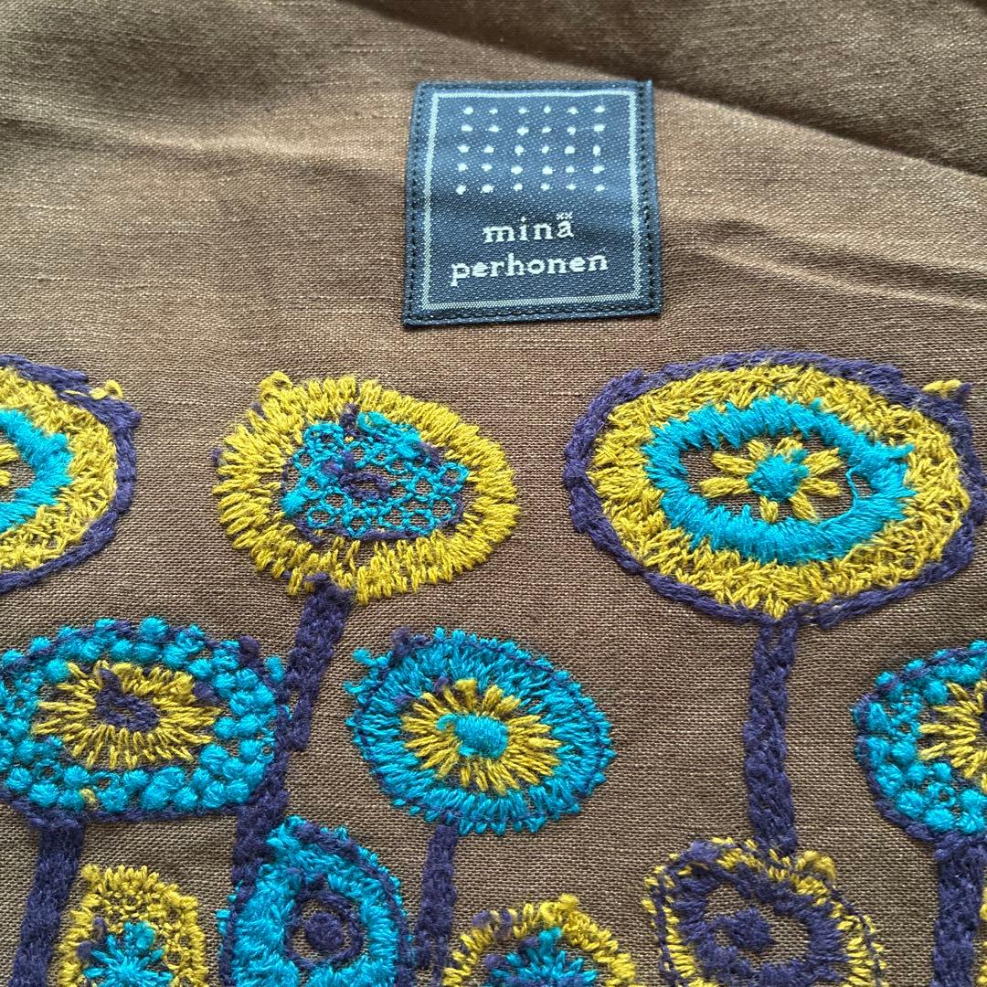 ミナペルホネン エッグバッグ　path オーダー品　レア！