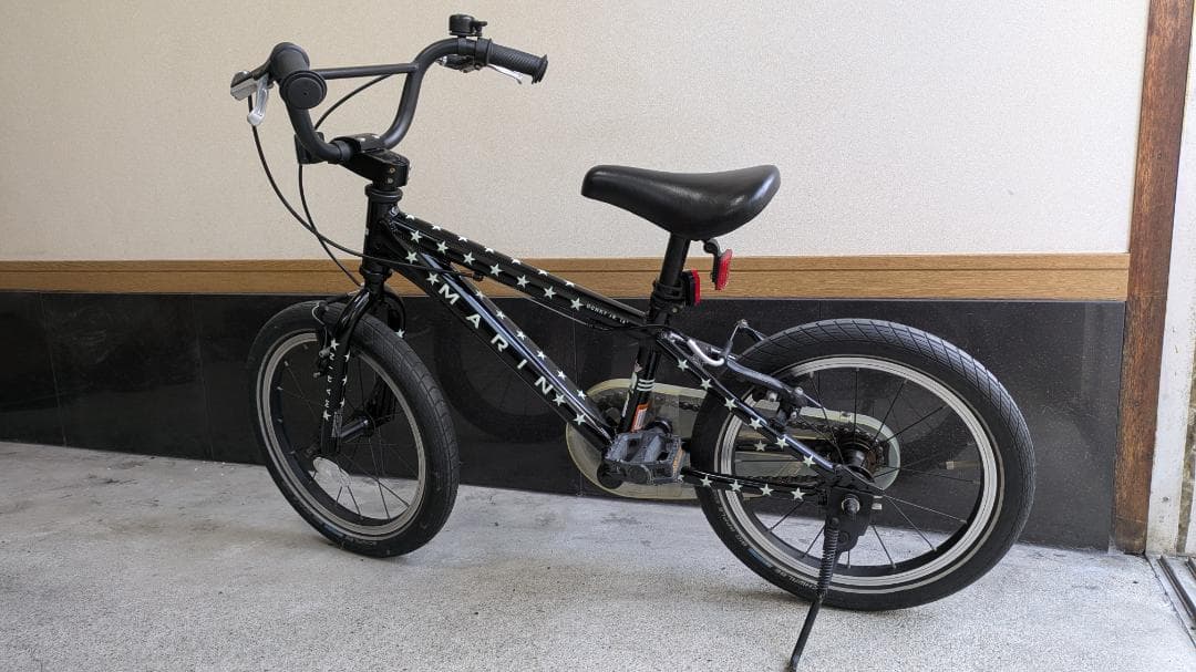 MARIN Donky Jr 16インチ ブラック 星柄 直接引取限定 大阪