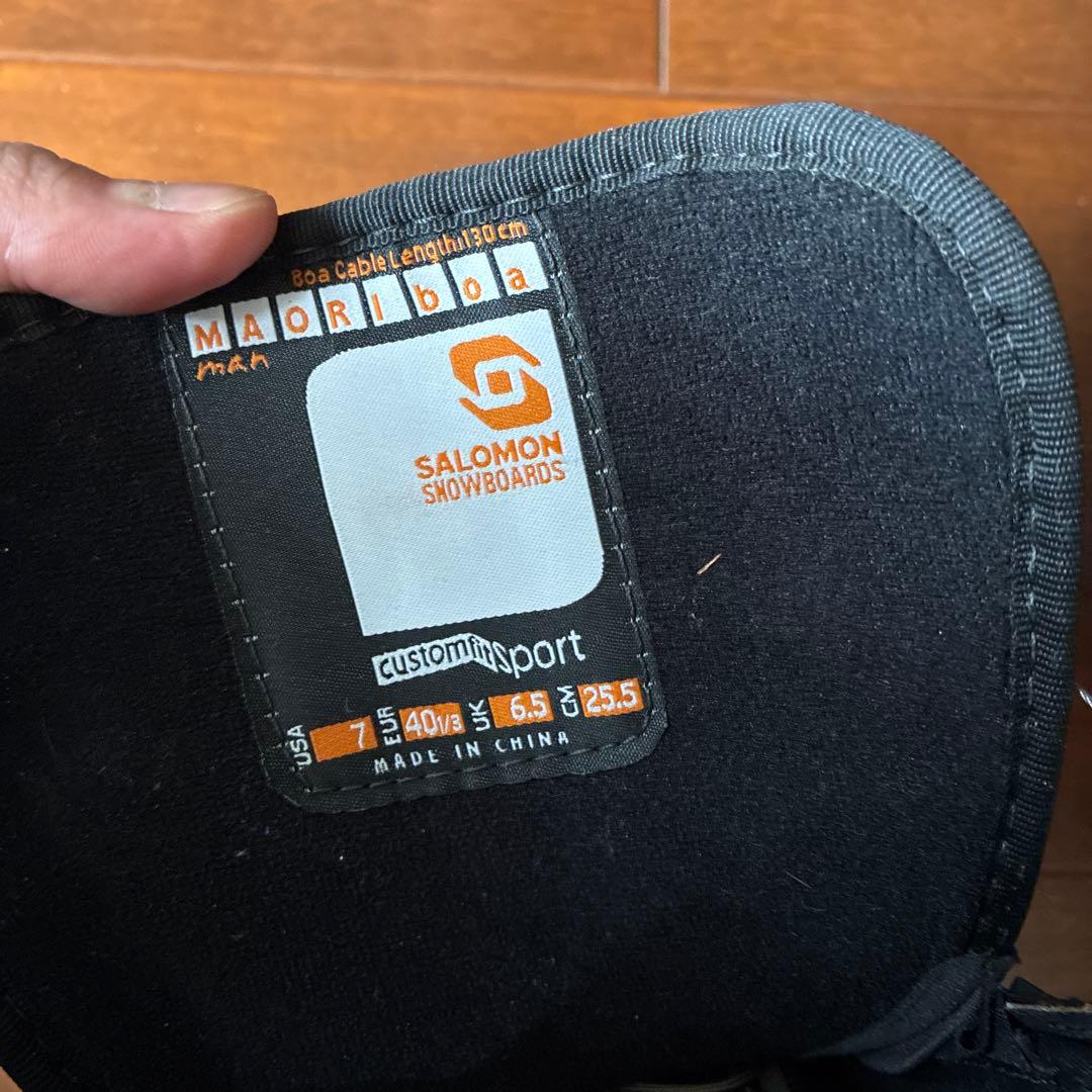 スノーボードブーツ ブラック ボアシステム搭載