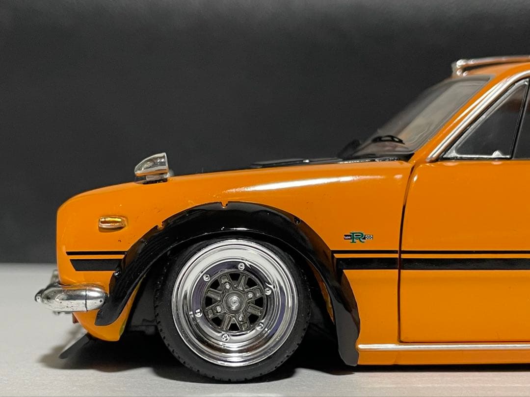 1/24 アシェット 国産名車 ISUZU ベレット GTR改 旧車 カスタム