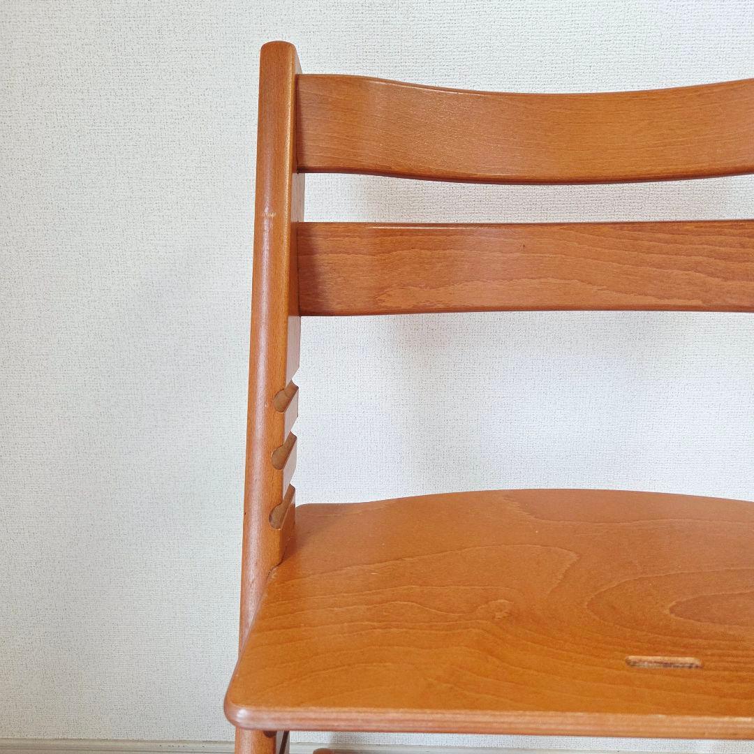 STOKKE シリアル5〜 ベビーチェア 付属品有り 木製 チェリー色